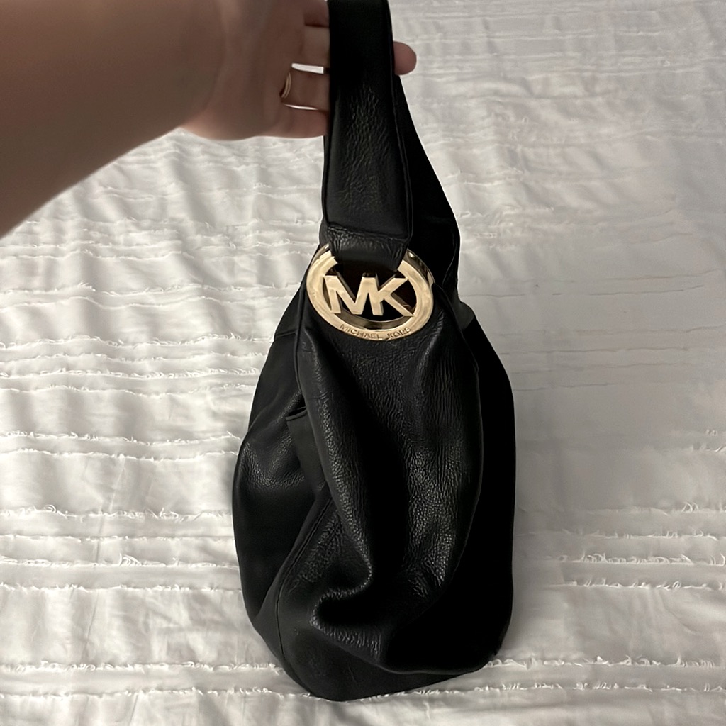 Black Mid-Size Michael Kors Purse